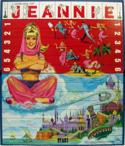 I Dream of Jeanie Game Board